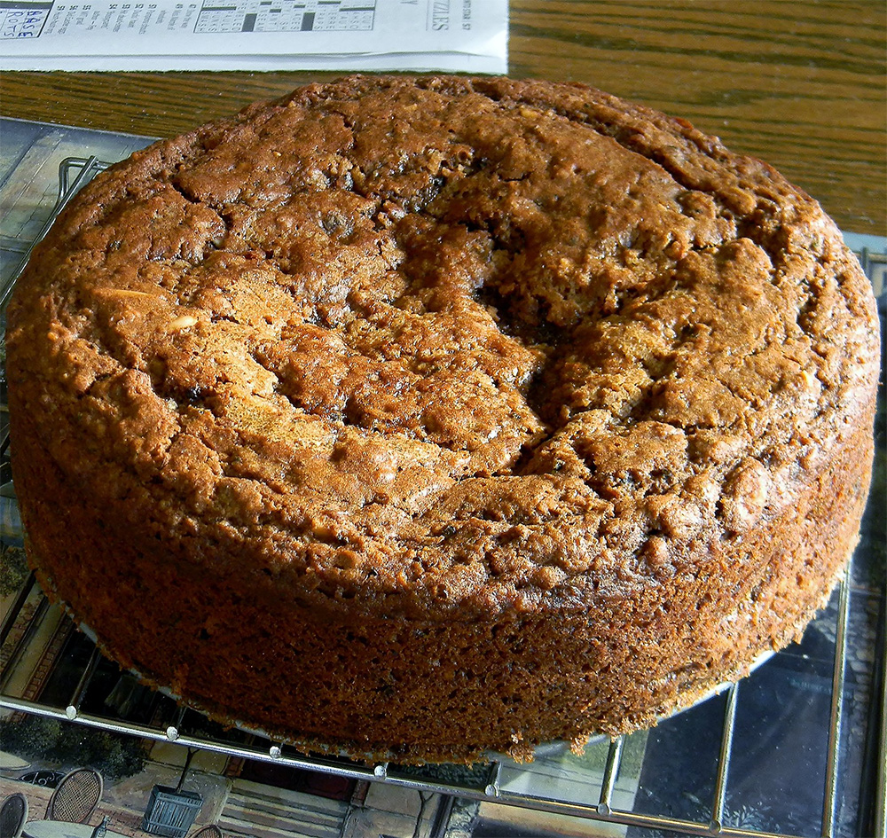 Cake a la peau de banane
