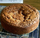 Cake a la peau de banane